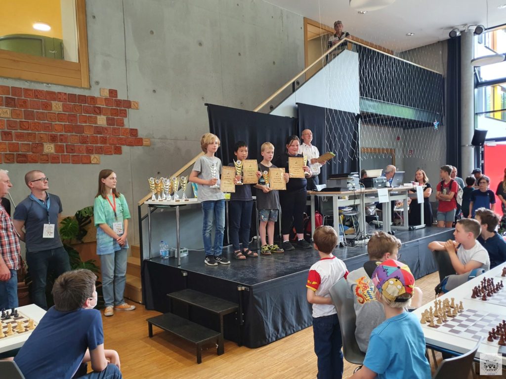 Marius erspielt sich am Ende Platz 3 in der u12 - stark und weiter so!