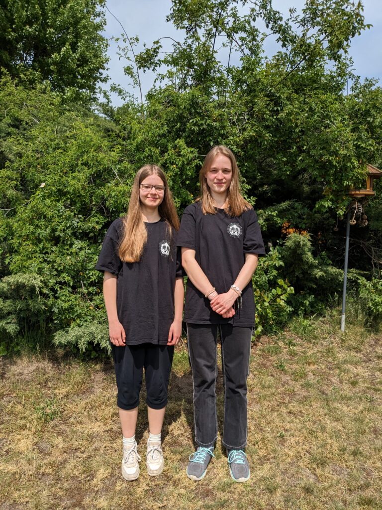 Oksana und Malina bei der Frauenmeisterschaft 2023